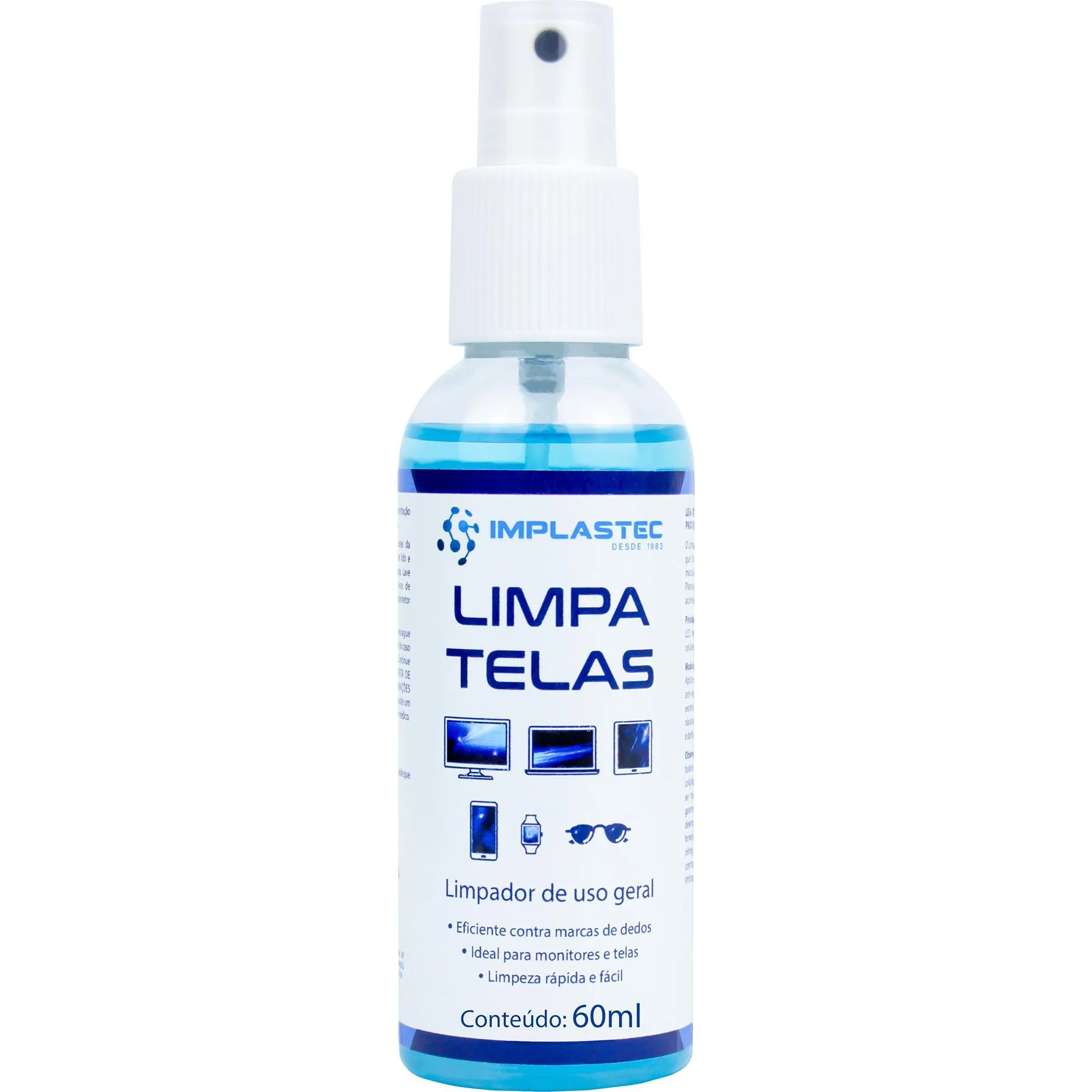 Limpa Telas Sem Flanela Implastec