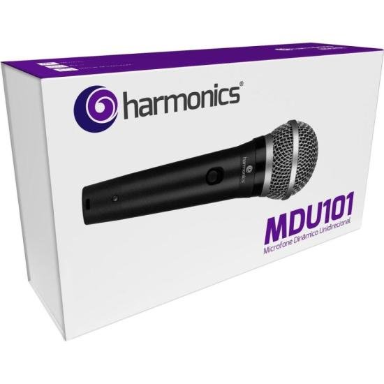 Microfone Harmonics MDU101 Dinâmico Cardióide