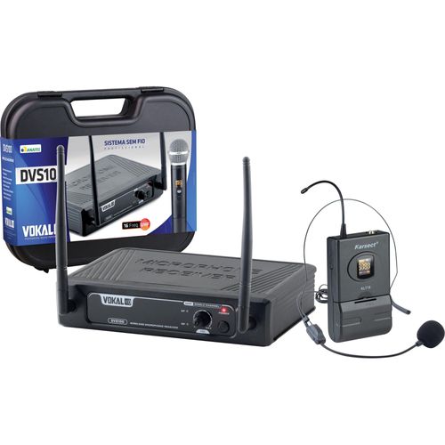 Microfone Sem Fio Headset Vokal DVS100SH