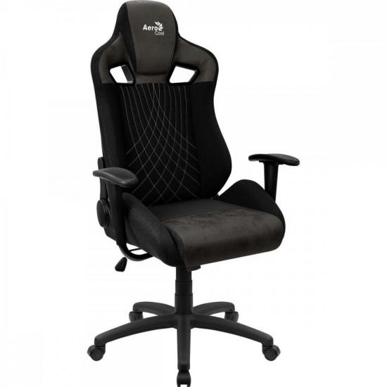 Cadeira Gamer Aerocool Earl Iron Black Preta