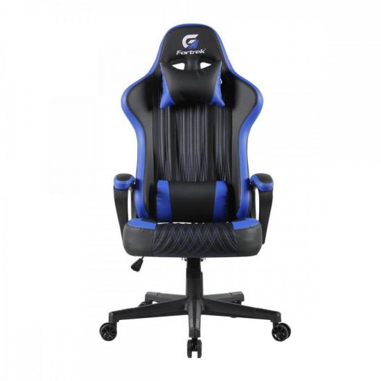 Cadeira Gamer Vickers Preta/Azul FORTREK 