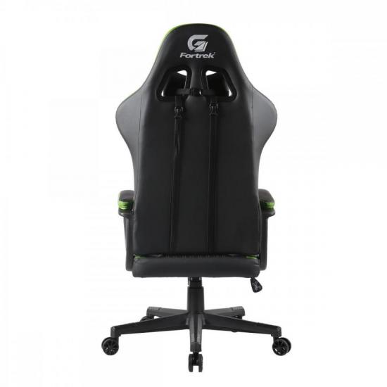Cadeira Gamer Vickers Preta/Verde FORTREK 