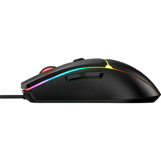 Mouse Gamer Fortrek Crusader 12800Dpi Preto