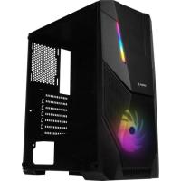 Gabinete Gamer Mid Tower BLACK HAWK RGB FORTREK