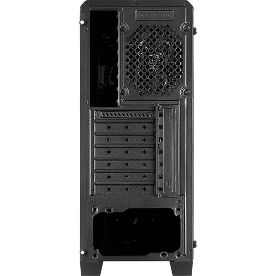 Gabinete Gamer Aerocool Ore Saturn Preto RGB Lateral Acrílico