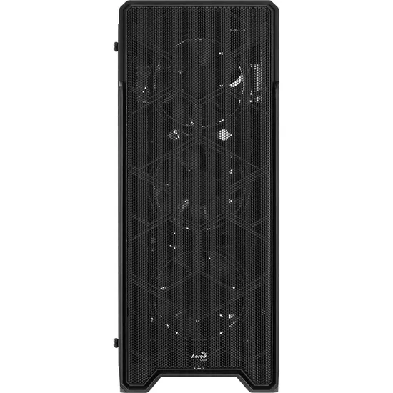 Gabinete Gamer Aerocool Ore Saturn Preto RGB Lateral Acrílico