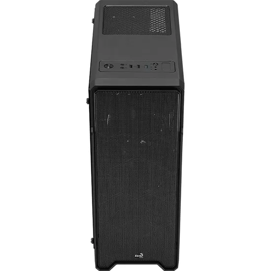 Gabinete Gamer Aerocool Ore Saturn Preto RGB Lateral Acrílico