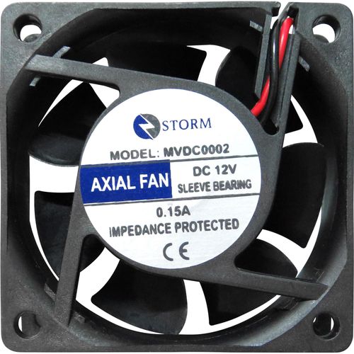 Microventilador Storm MVDC0002 60X60X25mm 12V Preto