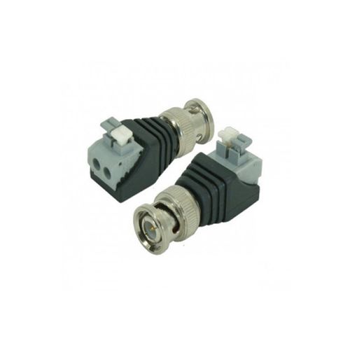 Plug BNC com Borne Engate Rápido CBNC0005 Preto Storm