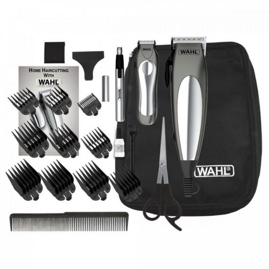 Kit de Máquina de Corte e Aparador Wahl Deluxe Groom Pro 127V
