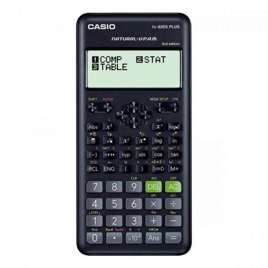 Calculadora Científica Casio FX-82ES Plus-2 Preta