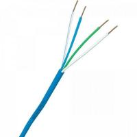 Cabo de Alarme 0,5MM 4 VIAS Azul MEGATRON