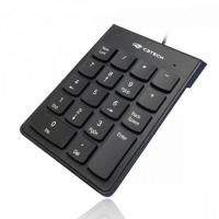 Teclado Numérico USB KN-10 Preto C3TECH