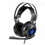 Headset Gamer USB + P2 H200 Preto HP