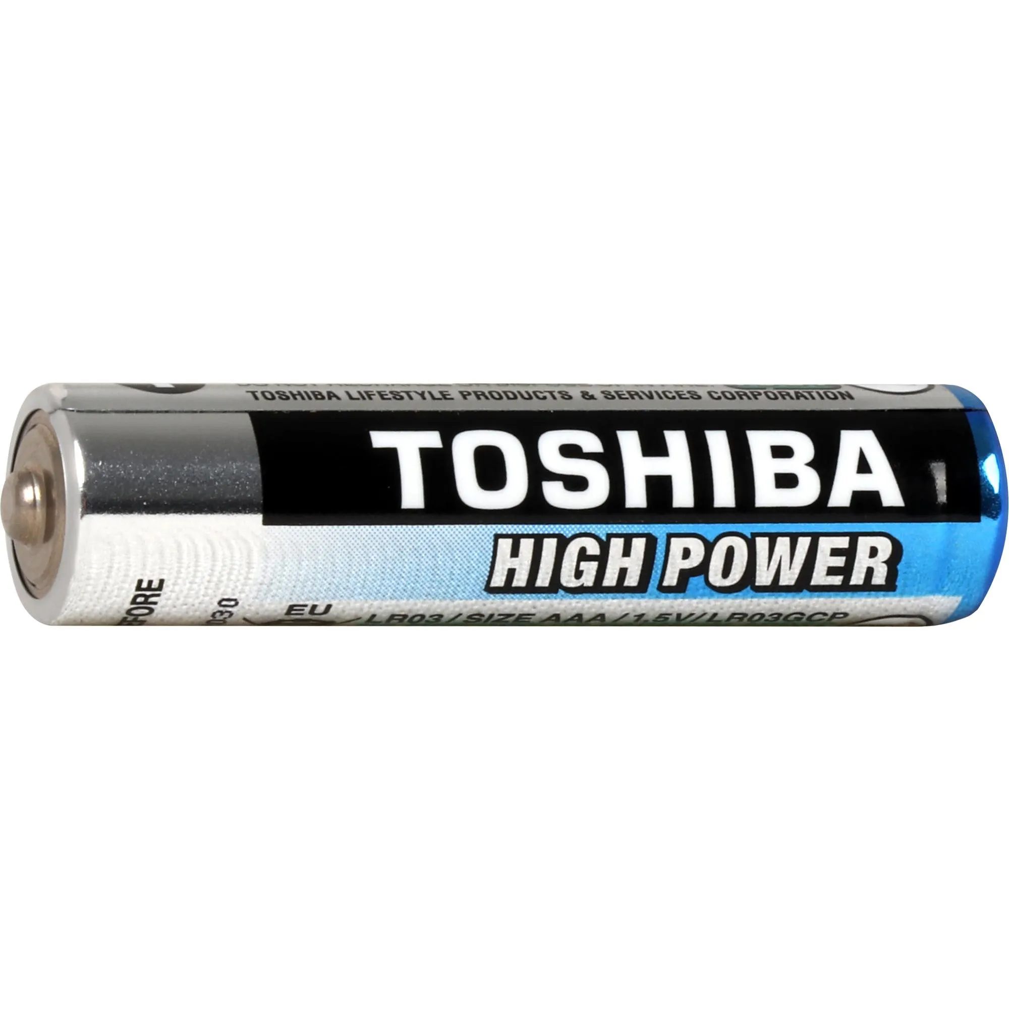 Pilha Alcalina AAA 1,5V LR03GCP (C/4 Pilhas) Toshiba