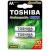 Pilha Recarregável AA 1,2v 2600mAh TNH6GAE (C/2 Pilhas) Toshiba