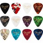 Kit Palhetas Celulóide Shape Premium 351 Thin Medley FENDER