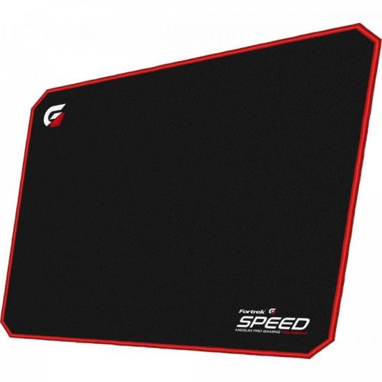 Mouse Pad Gamer (320x240mm) SPEED MPG101 Vermelho FORTREK 