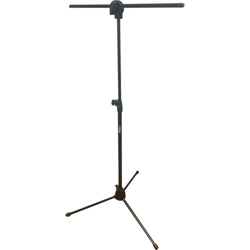 Pedestal Girafa para Microfone com 2 Rosca PMG20 Preto SATY