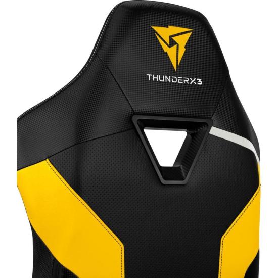 Cadeira Gamer TC3 Bumblebee Yellow THUNDERX3 