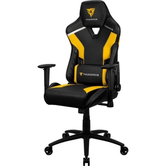 Cadeira Gamer TC3 Bumblebee Yellow THUNDERX3 