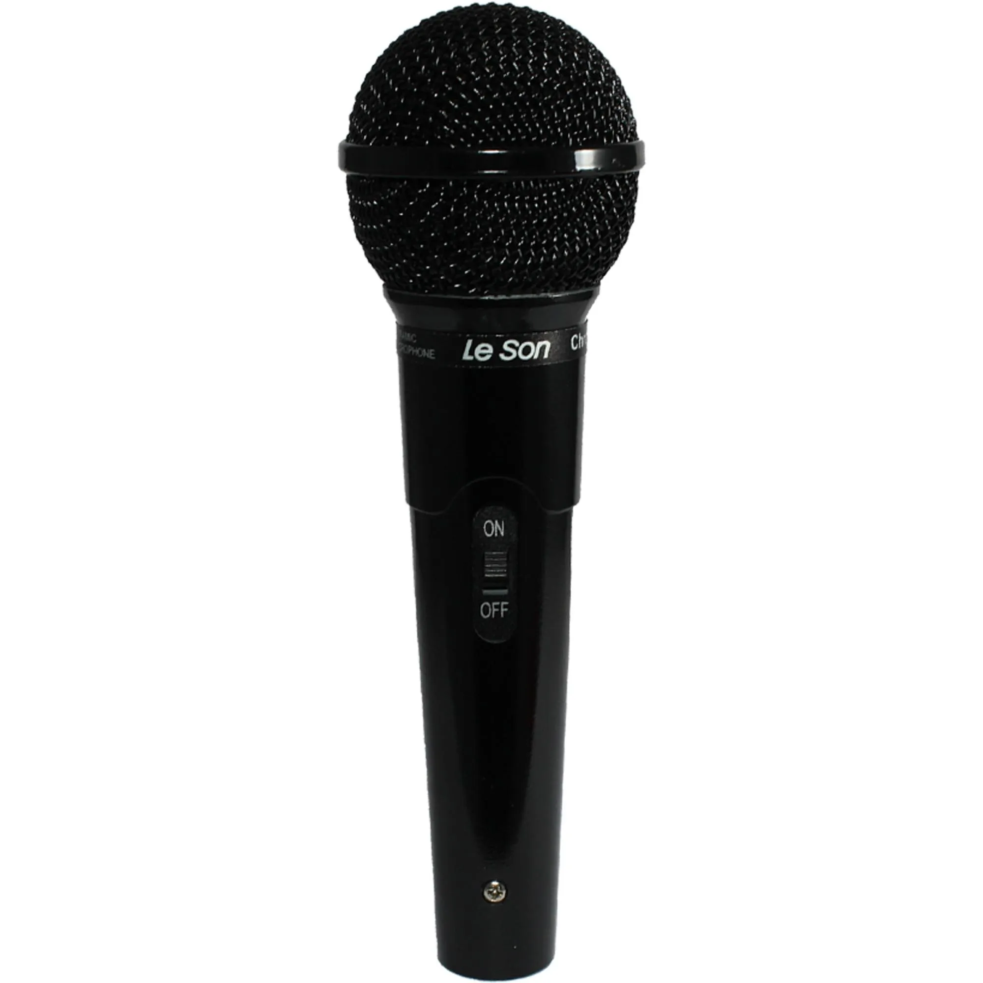 Microfone Leson MC200 Dinâmico Cardióide Preto - Hayamax