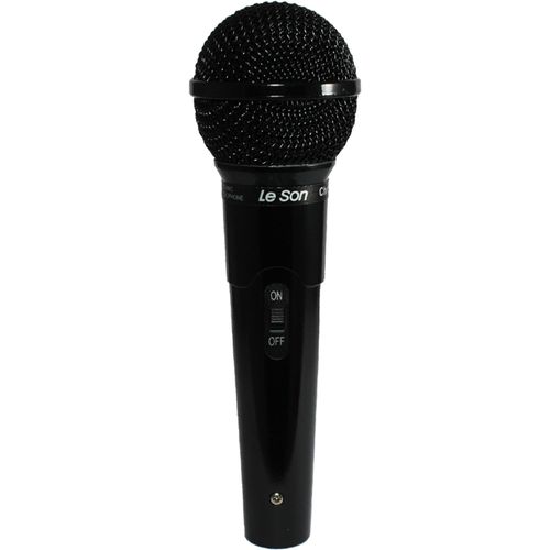 Microfone Leson MC200 Dinâmico Cardióide Preto
