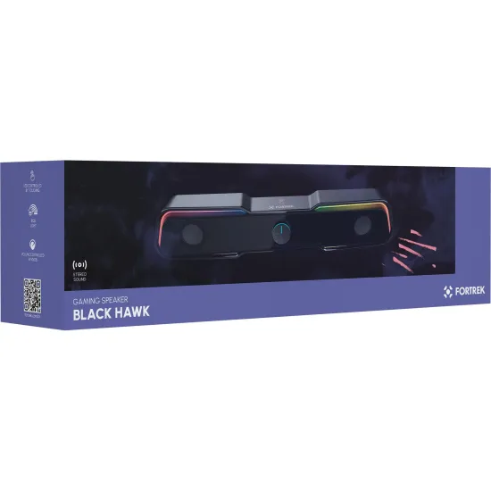 Soundbar Gamer Para PC Fortrek Black Hawk P2 + USB