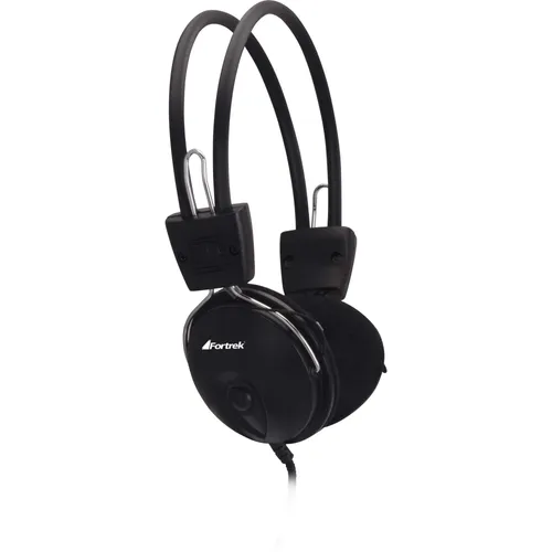 Fone de Ouvido Fortrek HS312 Multimídia Com Microfone Preto