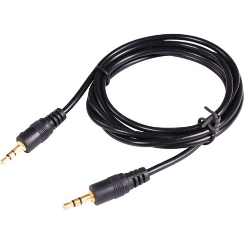 Cabo Auxiliar P2 x P2 3M CBX-A2P230 Preto Exbom
