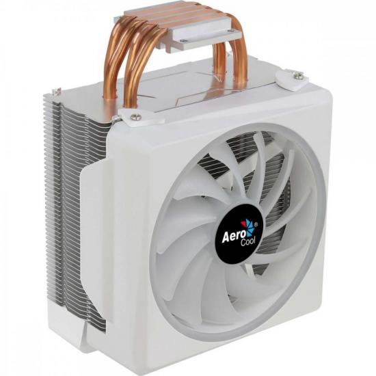 Cooler Para Processador Aerocool Cylon 4F ARGB Branco