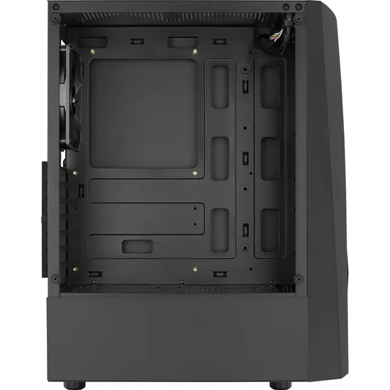Gabinete Gamer Aerocool Wave Preto Lateral Vidro