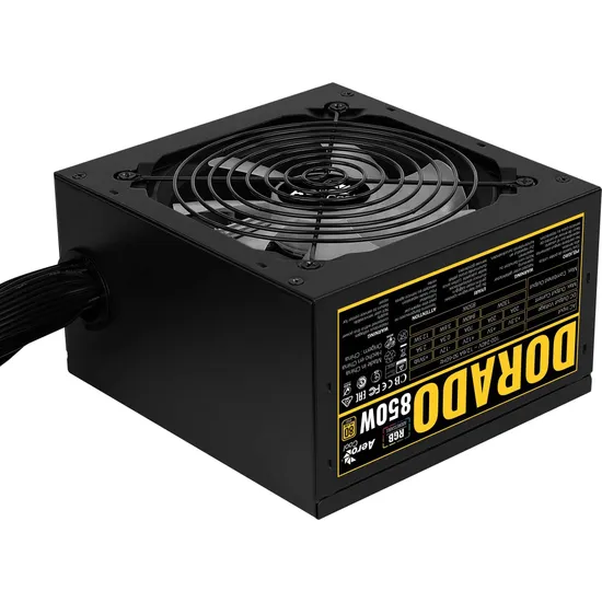 Fonte Gamer ATX Aerocool DORADO 850W 80 Plus Gold APFC