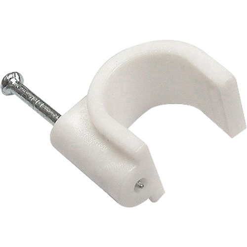 Fixador de Cabo 5mm FXCB0006A Branco STORM