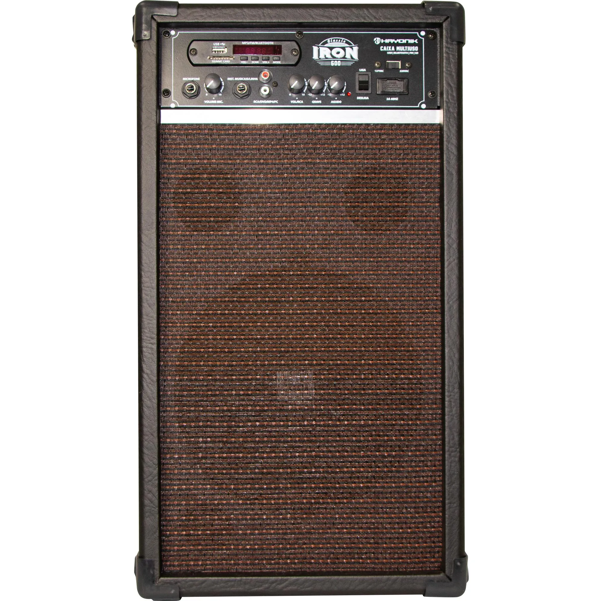 Caixa de Som Multiuso HAYONIK Iron Classic 600 100W c/ Falante JBL