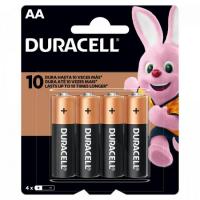 Pilha Alcalina AA MN1500 (Caixa c/48 pilhas)(cartela c/4 pilhas) DURACELL