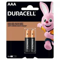 Pilha Alcalina AAA MN2400 (Caixa c/24 pilhas)(Cartela c/2 pilhas) DURACELL