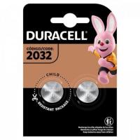 Pilha Moeda Lithium 3V CR2032 DURACELL (Cartela com 2 Unid.)