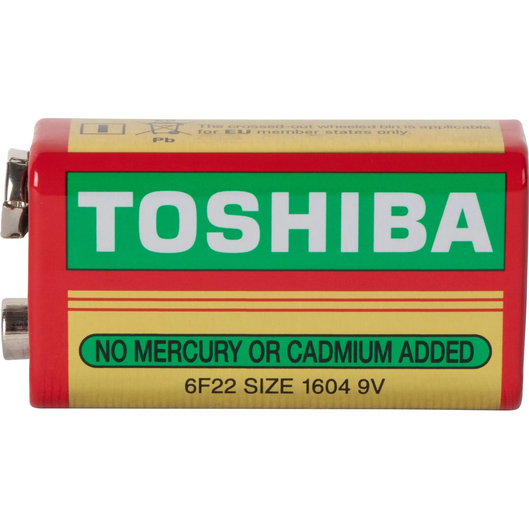 Bateria Zinco 9V Blister 6F22KG (C/1 Bateria) Toshiba