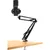 Microfone Gamer Streamplify Mic Arm Com Braço Flexível Preto RGB