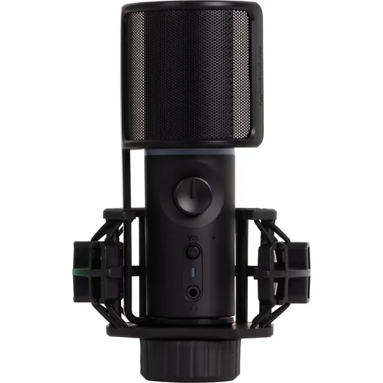 Microfone Gamer Streamplify Mic Arm Com Braço Flexível Preto RGB