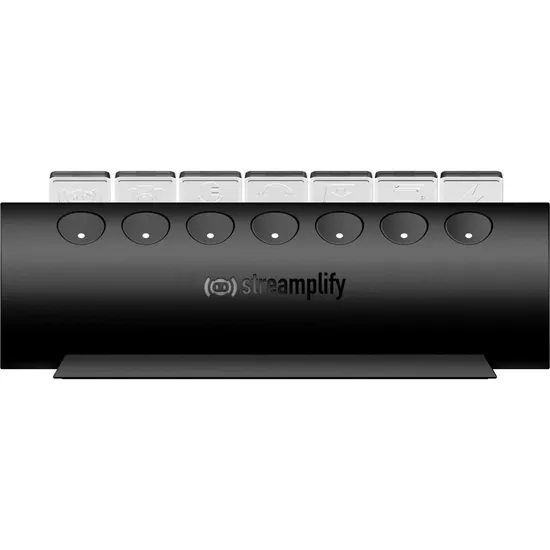 Hub USB 7 Portas 3.0 Streamplify Ctrl 7 Preto RGB