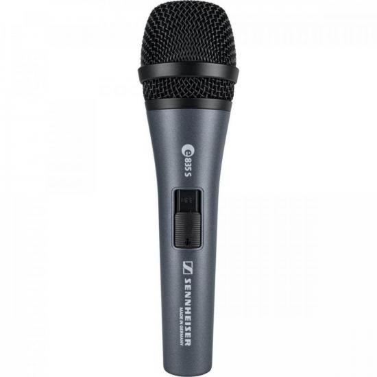 Microfone Sennheiser E835-S Dinâmico Cardioide