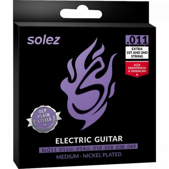 Encordoamento Guitarra Solez SLG11 011