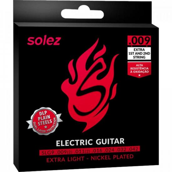 Encordoamento Guitarra Solez SLG9 009