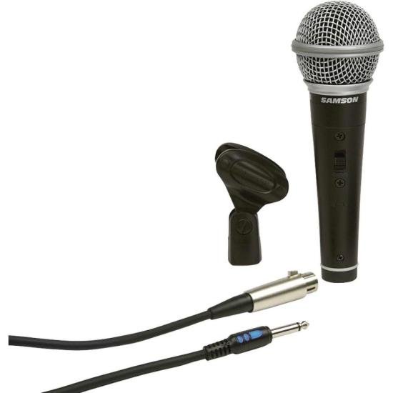 Microfone Samson R21S Cardióide Preto