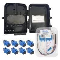 KIT CX CTO 1x16+ 1 SPLITER 1x8 + 8 ADAPTADORES UPC