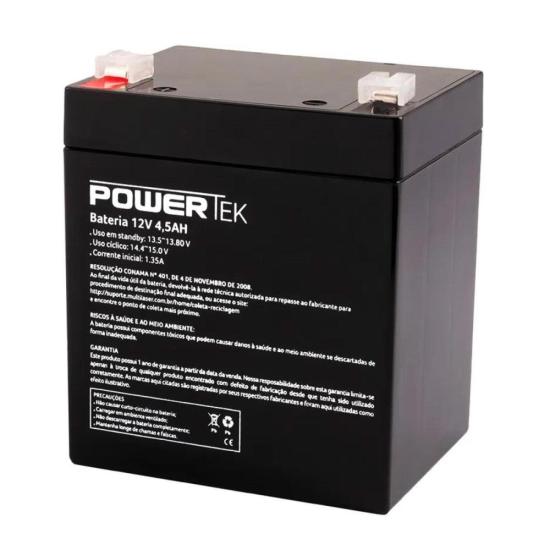 Bateria Selada 12V 4,5Ah EN009 Powertek