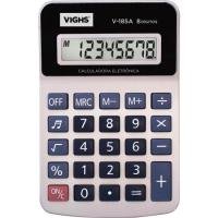 Calculadora de Mesa 8 Dígitos V-185A Preta VIGHS
