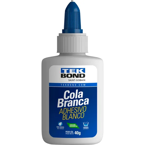 Cola Branca Escolar 40g Tekbond